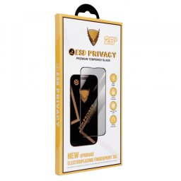 Folie de protectie Ecran Privacy OG Premium pentru Apple iPhone 17 Pro Max, Sticla Securizata, Full Glue