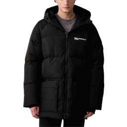 KARL LAGERFELD Geacă Klj Midi Puffer B4M15034 999 black