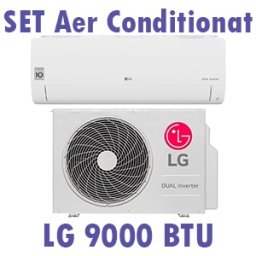 SET Aer Conditionat LG 9000 BTU S09EQ