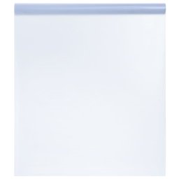Folie fereastra, statica/mata, gri, 45x500 cm, PVC GartenMobel Dekor