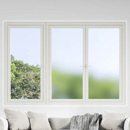Folie fereastra, 5 buc., statica/mata, gri, PVC GartenMobel Dekor