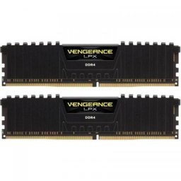 Kit Memorie CORSAIR Vengeance LPX Black 32GB, DDR4-3000MHz, CL16
