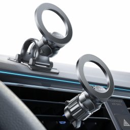 Suport Auto LISEN, Incărcare wireless, Black