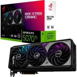 Placa video GeForce RTX 5070 Ti ROG STRIX OC 16GB GDDR7 256-bit DLSS 4.0