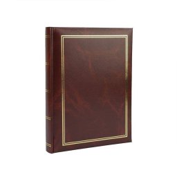 Album Foto Clasic Procart 100 Poze Format 10x15cm Etichete Notite Pagini Carton Maro