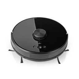 Robot de Aspirare Nedis WIFIVCL001CBK Navigare Laser Wi-Fi Rezervor 0.6L 2000Pa Autonomie Functionare 120min Negru