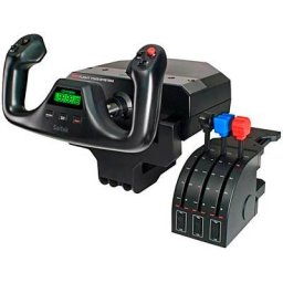 Joystick Logitech G Saitek PRO Flight Yoke System USB Negru