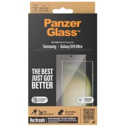 GPS PanzerGlass screen protector, protective film (transparent, Samsung Galaxy S24 Ultra, EasyAligner)