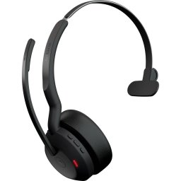 GPS Jabra Evolve2 55, Headset (black, mono, Microsoft Teams, USB-C, Link380c)