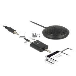 Delock table microphone m. 3.5mm jack - 3 pin