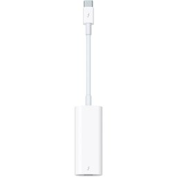 Adaptor Apple MYH93ZM/A Thunderbolt 3 de la USB-C la Thunderbolt 2 Alb