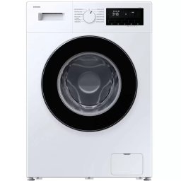 Masina de Spalat Rufe Frontala Samsung WW90FG3M05AWLF Slim 9KG 1400RPM Hygiene Steam Motor Digital Inverter Display LED Quick Wash 15' DrumClean+ Clasa A Alb