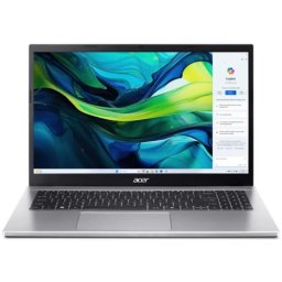 Laptop Acer Aspire Go 15 FHD 15.6 inch Intel Core 5 120U 16GB 512GB SSD Free Dos Pure Silver