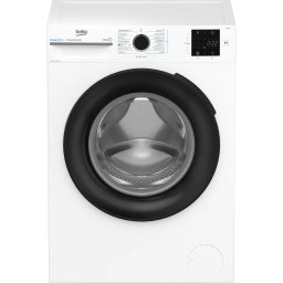 Masina de Spalat Rufe Beko BM3WFSU38413WB 8 Kg 1400 RPM Clasa A SteamCure Recycled Tub ProSmart Inverter Motor AddXtra WaterMode ColdWash Alb