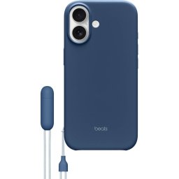 Husa Apple Beats Kickstand MagSafe Camera Control iPhone 17 Blue