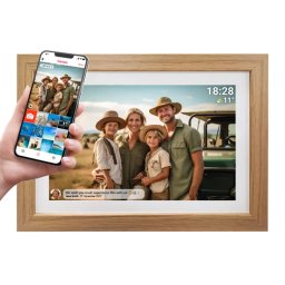 Rama Foto Digitala Denver PFF-1042LW FRAMEO Ecran IPS Tactil 10.1Inch 16GB Wi-Fi Light Wood
