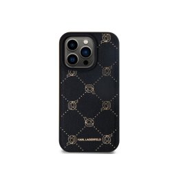 Husa Karl Lagerfeld Apple iPhone 15 Pro Karl's Head Negru
