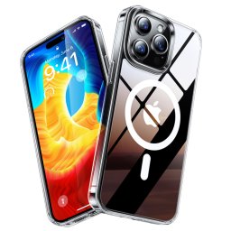 Husa Torras Apple iPhone 15 Pro Diamond Transparent