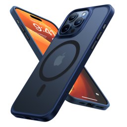 Husa Torras Apple iPhone 15 Pro Guardian Bleumarin