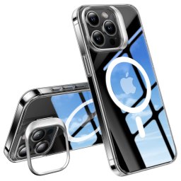 Husa Torras Apple iPhone 15 Pro Lstand Transparent