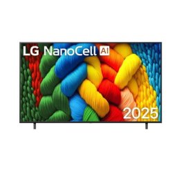 Televizor LG 43NANO82A6B 43inch 108cm LED 4K UHD DVB-T2/T/C/S2/S SmartTV webOS WIFI Bluetooth Negru