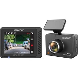 Camera Auto Kenwood DRV-A510W Display TFT 2Inch Rezolutie Quad HD Senzor G si GPS Incorporat Bluetooth Negru