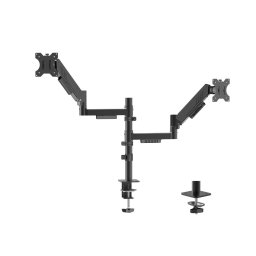 Suport Monitor Dublu De Masa Gas Spring Blackmount DSA2H 17-32 Inch Max 9Kg Otel Negru