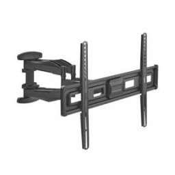 Stand TV Fixat De Podea Blackmount FLOORFIX 37-70 Max 45Kg Reglabil Pe Inaltime 860-1460mm Otel Negru