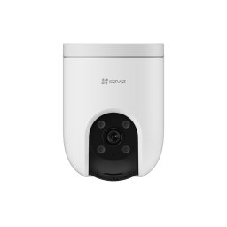 Camera supraveghere Wi-Fi EZVIZ H8c Pro 4K Full Color, 8MP, Pan Tilt 360, Detectare AI Persoane si Vehicule, Auto-Zoom Tracking, IR 30m, Sirena, Lumina, Microfon, Difuzor, Card MicroSD 512GB si CloudPlay