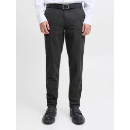 Jack & Jones Pantaloni chino, barbati, cu talie joasa, Slim fit, JPSTMARCO BOWIE, Bleumarin inchis (SELECTATI MARIMEA: 31, SELECTATI LUNGIMEA: 32)
