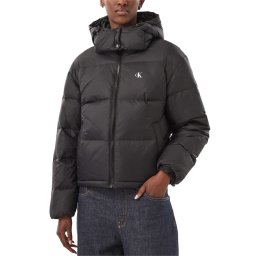 CALVIN KLEIN Geacă Essential Mw Short Down Puffer LV047H500G UB1 black