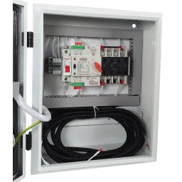 Automatizare trifazata Stager YA40063F12TA 63A, 12Vcc, cu functie AMF