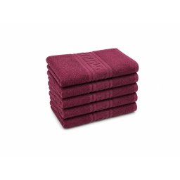 Set 5 Prosoape Față 50x87 cm – 500 g/mp, 100% Bumbac Colectie ET
