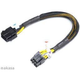 AKASA Adaptor 8-pini (4+4) M8-pini F
