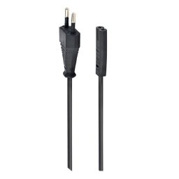 Cablu Alimentare Gembird PC-184/2 1.8m Bulk Negru