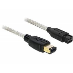 Cablu Firewire Delock 9 pini la 6 pini1m Black