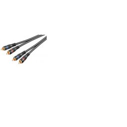 Goobay Cablu audio 2 x RCA tata 2 x RCA tata