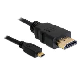 Delock 82661 Cablu HDMI la micro HDMI 1m negru
