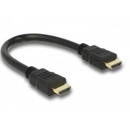 Delock 83352 Cablu HDMI - HDMI high speed cu Ethernet 0.25m