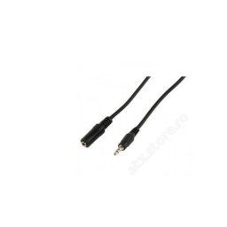 Cablu Goobay tip Jack 3.5 mm stereo tata - Jack 3.5 mm stereo mama 3.0m