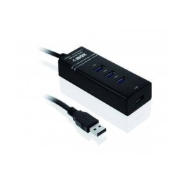 Hub USB Ibox H3FB 4 porturi USB 3.0 Black