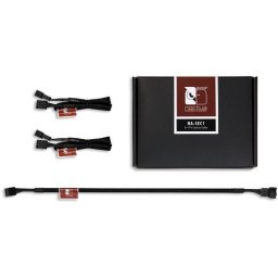 Set 3 cabluri de extensie Noctua NA-SEC1 pentru ventilatoare 4-pin cu PWM 0.3m