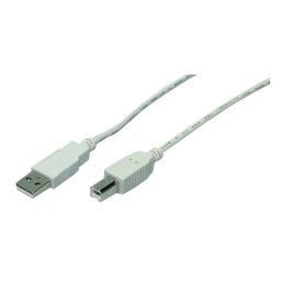 Logilink CU0009 USB 2.0 A Male - USB 2.0 B Male 5m gri