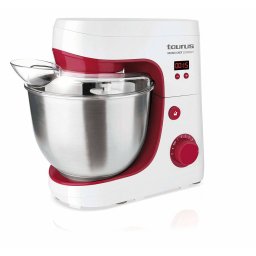 Mixer cu bol Taurus Mixing Chef Compact 600W Alb/Rosu