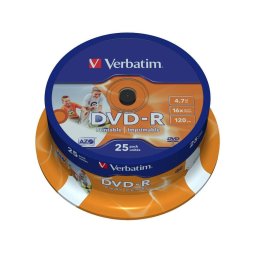 DVD-R Verbatim 43538 printabil 25Buc