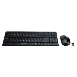 Kit tastatura si mouse Esperanza EK122K USB Wireless Black