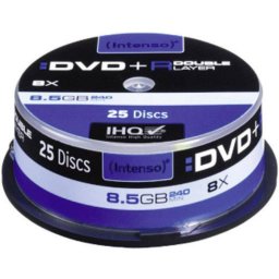 Mediu optic Intenso DVD-R 8.5GB 8x 25 bucata
