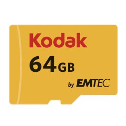 Card Kodak microSDXC 64GB Clasa 10 UHS-I U1 20MB/s cu adaptor SD