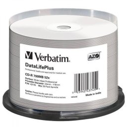 Mediu optic Verbatim CD-R AZO 700MB