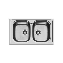 Chiuveta Pyramis Inox AMALTIA 86x50 2B SM